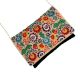 Floral Beaded Cotton Small Sling Bag For Women 